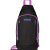 Black/Digital Fuschia