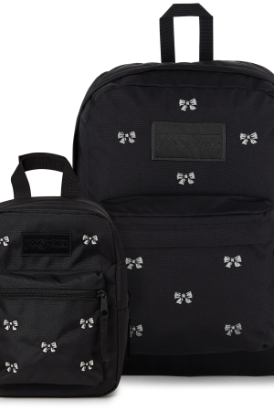 SuperBreak® Plus Embroidered Bows Black Set